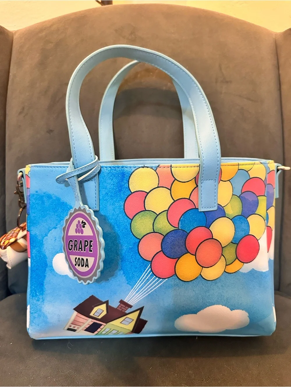 Loungefly 'Up' Balloon Tote Bag - Picture 4 of 5